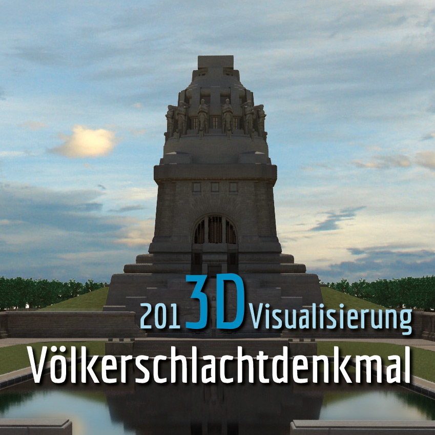 Das Bild ist verlinked zu DritterRaum - interaktive 3D Welt - Völkerschlachtdenkmal